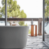 Neb Badewanne von Agape, Design Neri&Hu, Badewanne in hell