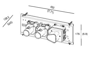 Unterputzkörper für Dusch-Thermostatmischer ILIX441