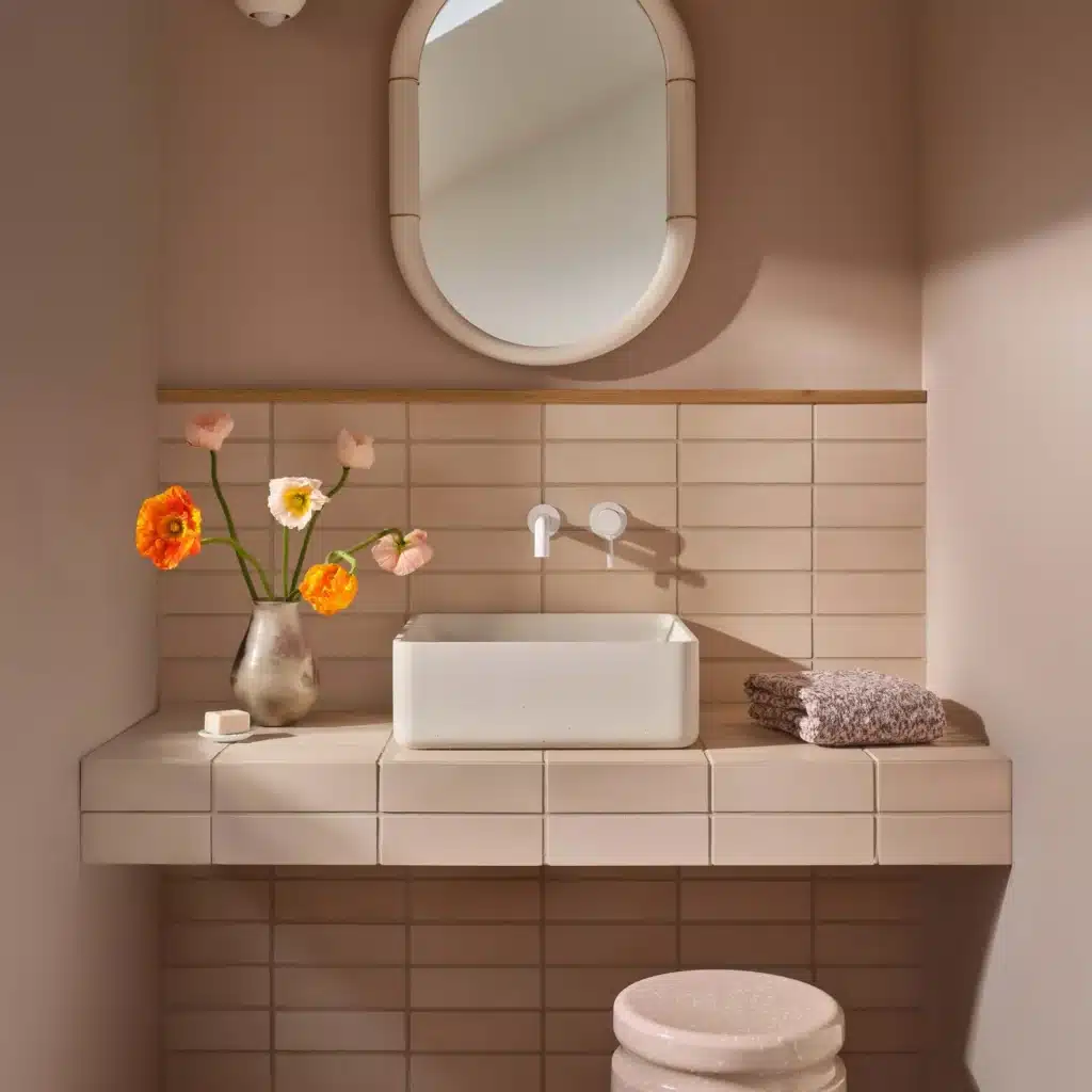 Kast Concrete Basins Arla Waschbecken rechteckig Aufsatz, weiss, schlank konturiert